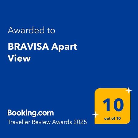 Bravisa Apart View Brasov Bagian luar foto